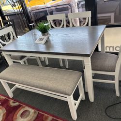 6 Pc Dining Set 