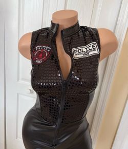 Halloween costume police size xl