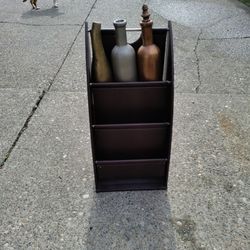 3tier Leather Magazine Holder