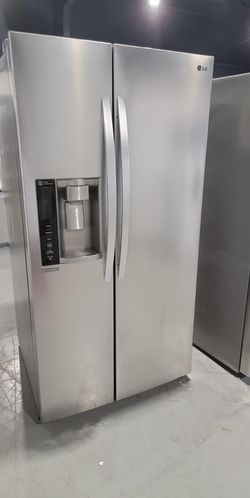 LG Side By Side Stainless Steel Refrigerator Fridge
