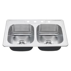 American Standard Colony Kitchen Sink Soundlined & Scratch Resistant 