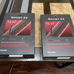 Audioquest Rocket 33 Audio Speaker Cables 