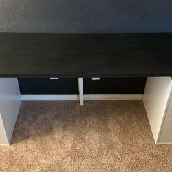 $240, (DECATUR & GRAND TETON, NORTH WEST LAS VEGAS)  Desk , ALEX 
Drawer unit, white