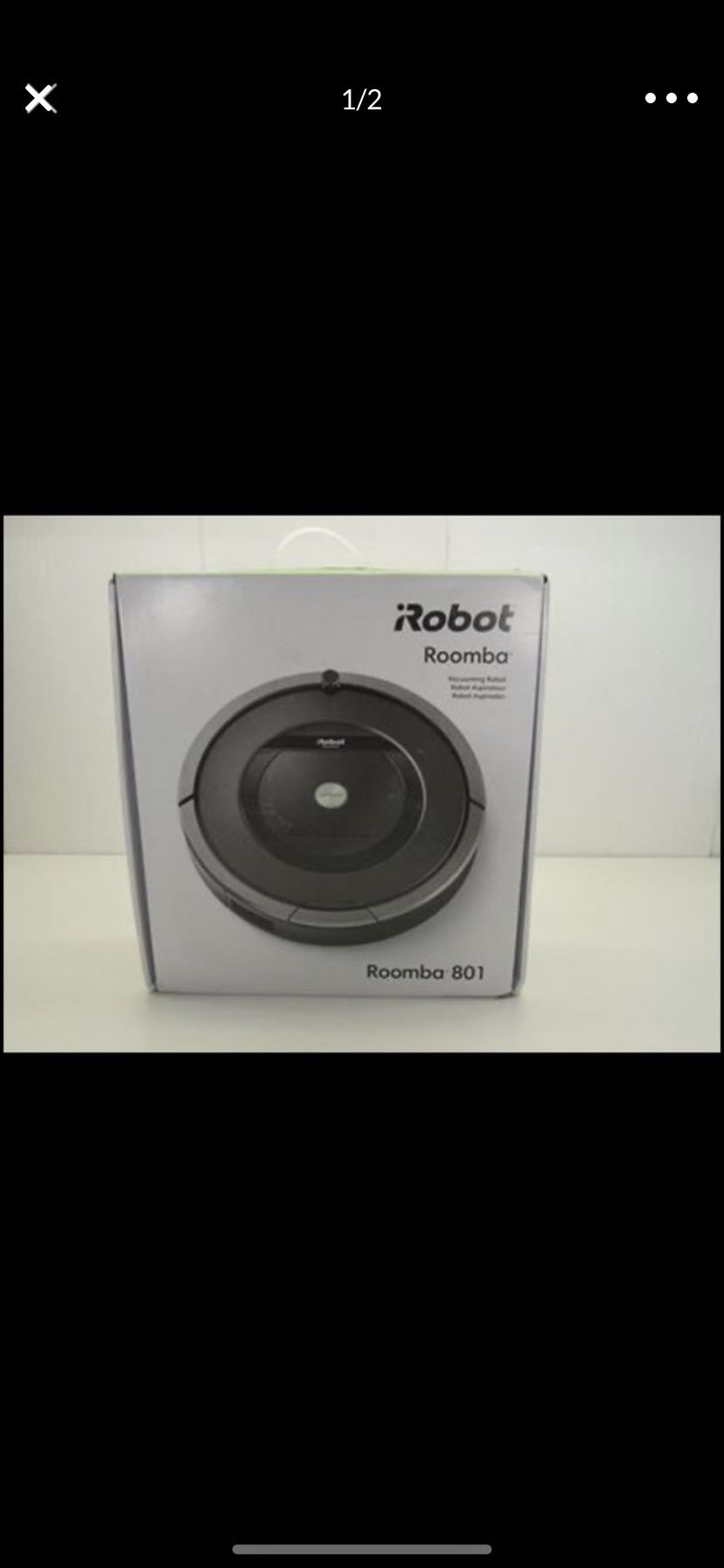 iRobot roomba 801 robot vacuum