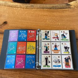 1994 Popeye Trading Cards Complete Set Of 100 Plus Bonus Hologram Cards 