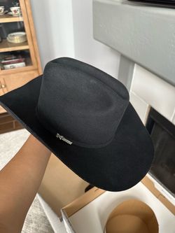 Rol President 30X Black Cowboy Western Hat Felt – Original Box/Card – Excellent Condition