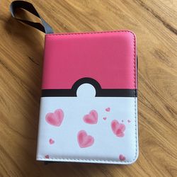 Pokémon binder and trading cards