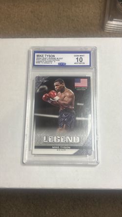 2024 Mike Tyson leaf legend card