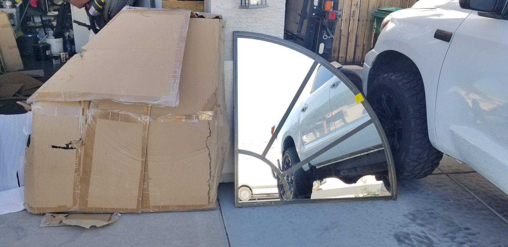 Large 2 piece mirror (only 1 piece shown)