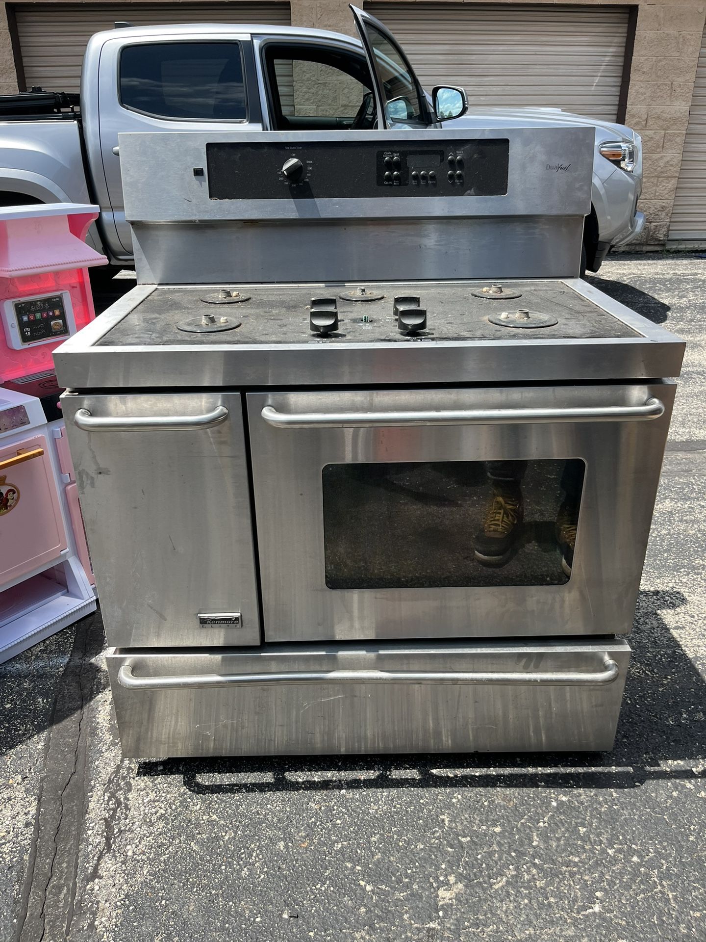 Whirlpool  Stainless Steel 5 Burners Commercial Gas Stove