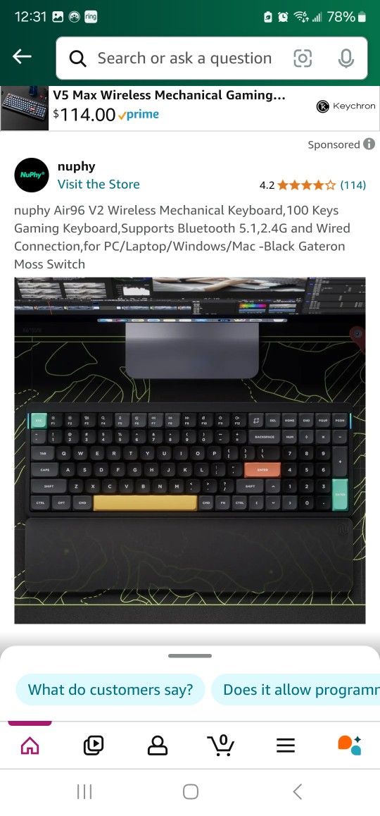 Wireless Mechanical Keyboard
