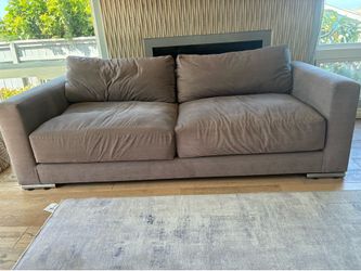 Free brown-gray 2 seater couch!! Excellent condition!!!