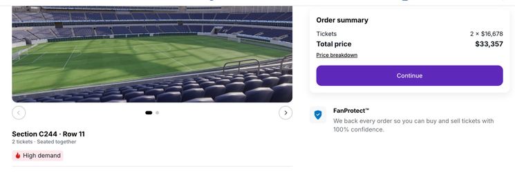 World Cup quarter final game