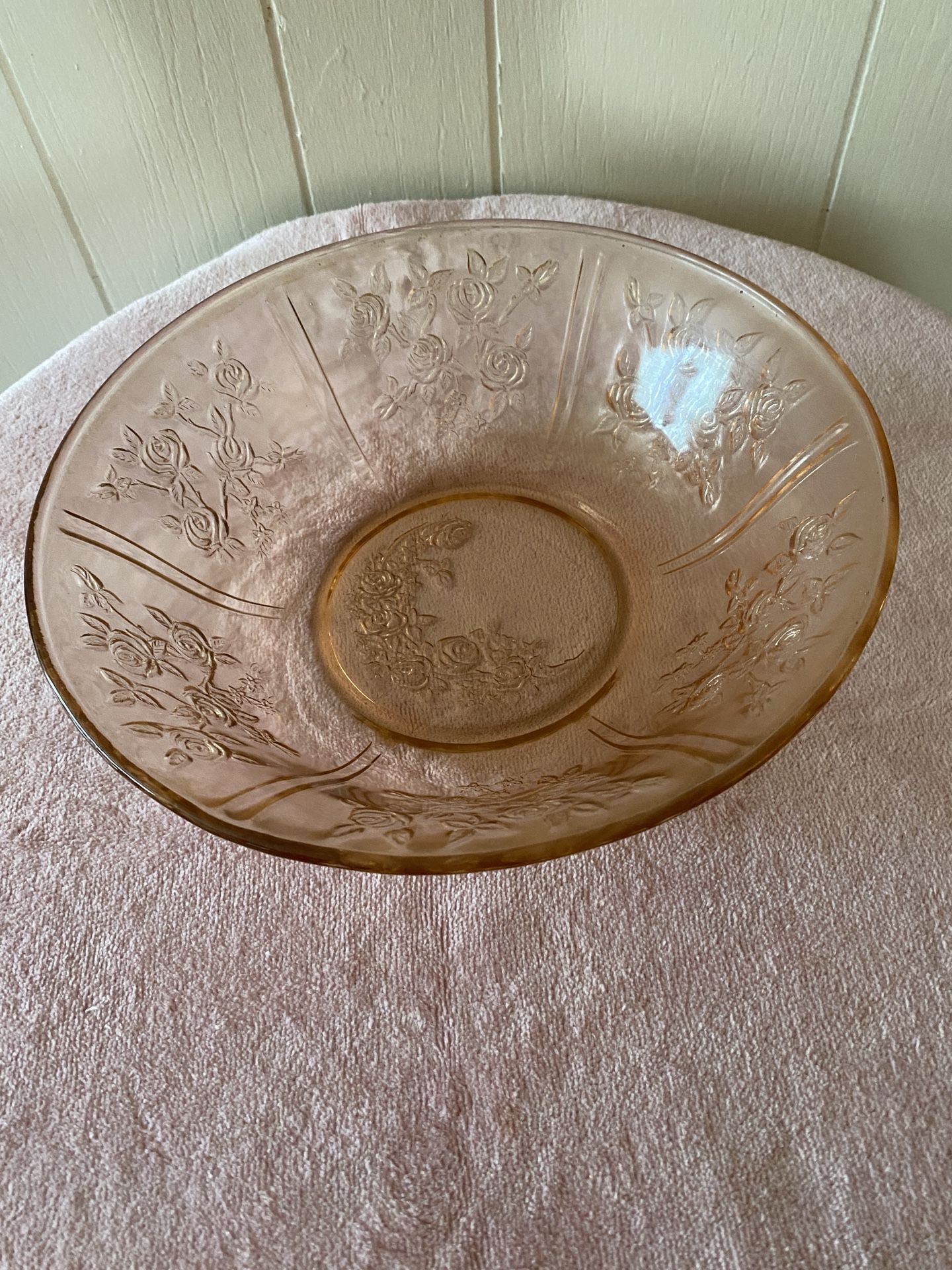1930’s Pink Federal Glass Serving Dish