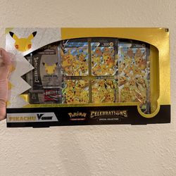 Pokémon Celebrations Pikachu V-Union Box