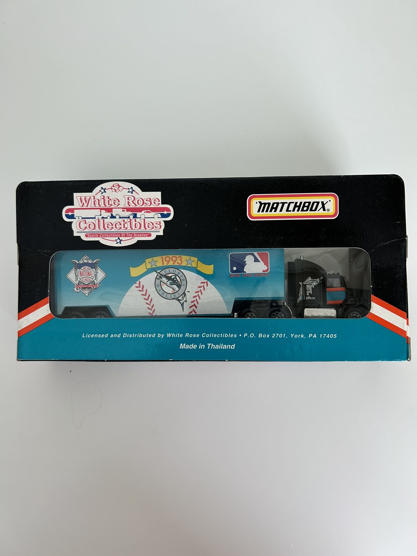 Florida Marlins Matchbox Inaugural Year 1993 Limited Edition Truck