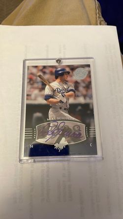 Mike Scioscia Autographed Baseball Card