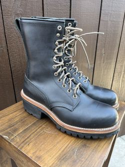 Red Wing 2218 Logger Max Soft Toe Size 7.5D