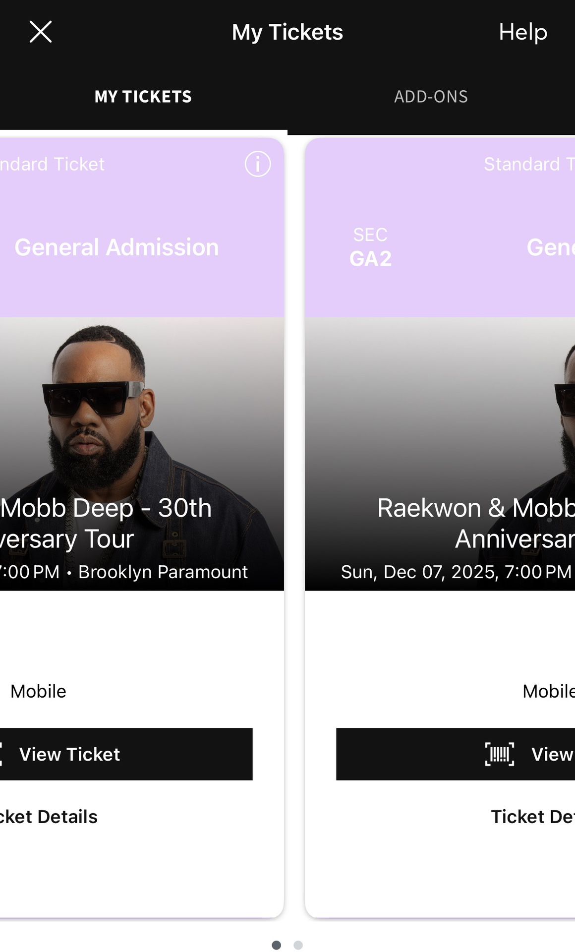 Raekwon & Mobb deep 30th Anniversary Tour