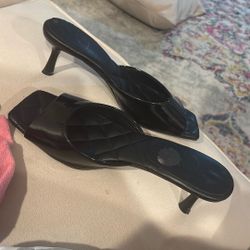Black Kitten Heels