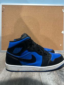 OBO Men’s Air Jordan 1 Mid - Size 11.5 - Blue/Black