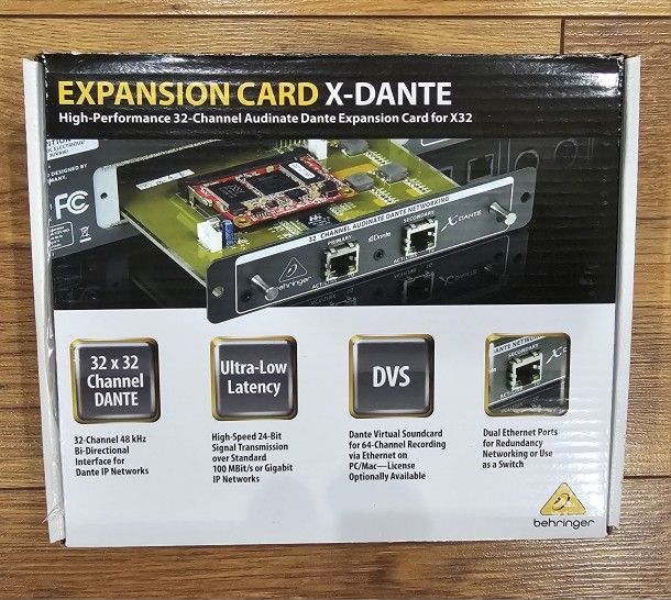 Behringer X-DANTE 32-channel Dante Expansion Card