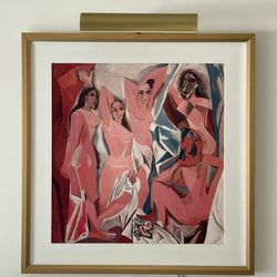 Professionally framed Picasso print
