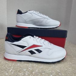 Reebok Classic White Leather MU- EG6420 Men's Size 5 New