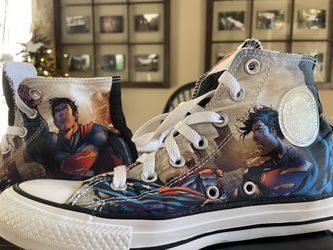 DC Comics Superman Converse High Tops
