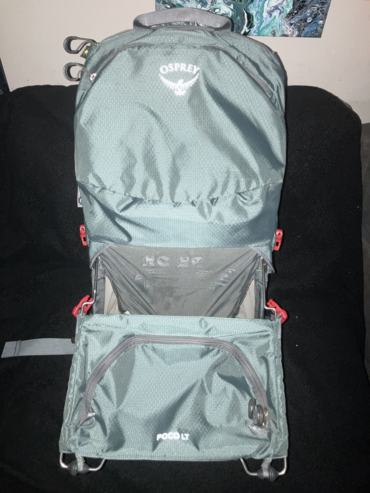 New Osprey Poco LT Lightweight Child Carrier Backpack Excellent Condition - Never Used