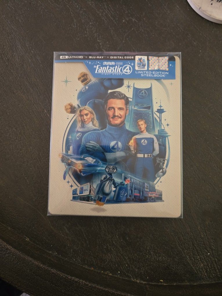 Fantastic 4: First Steps 4k Steelbook Limited Edition