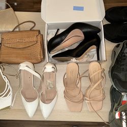 ⭐ BLACK FRIDAY BUNDLE – FASHIONNOVA BAG & HEEL 13 Items (Shoes + 3 Bags)