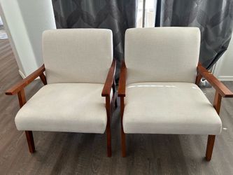 Living Room Chairs Set of 2