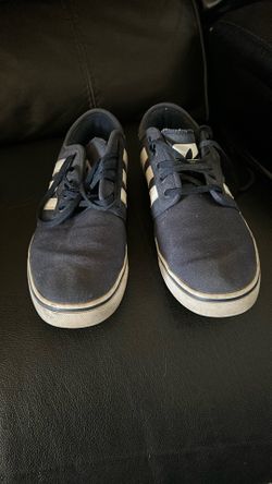 Adidas Men's Navy and Blue Trainers Size 7.0