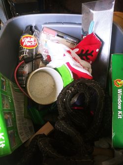 Box of tools and stuff