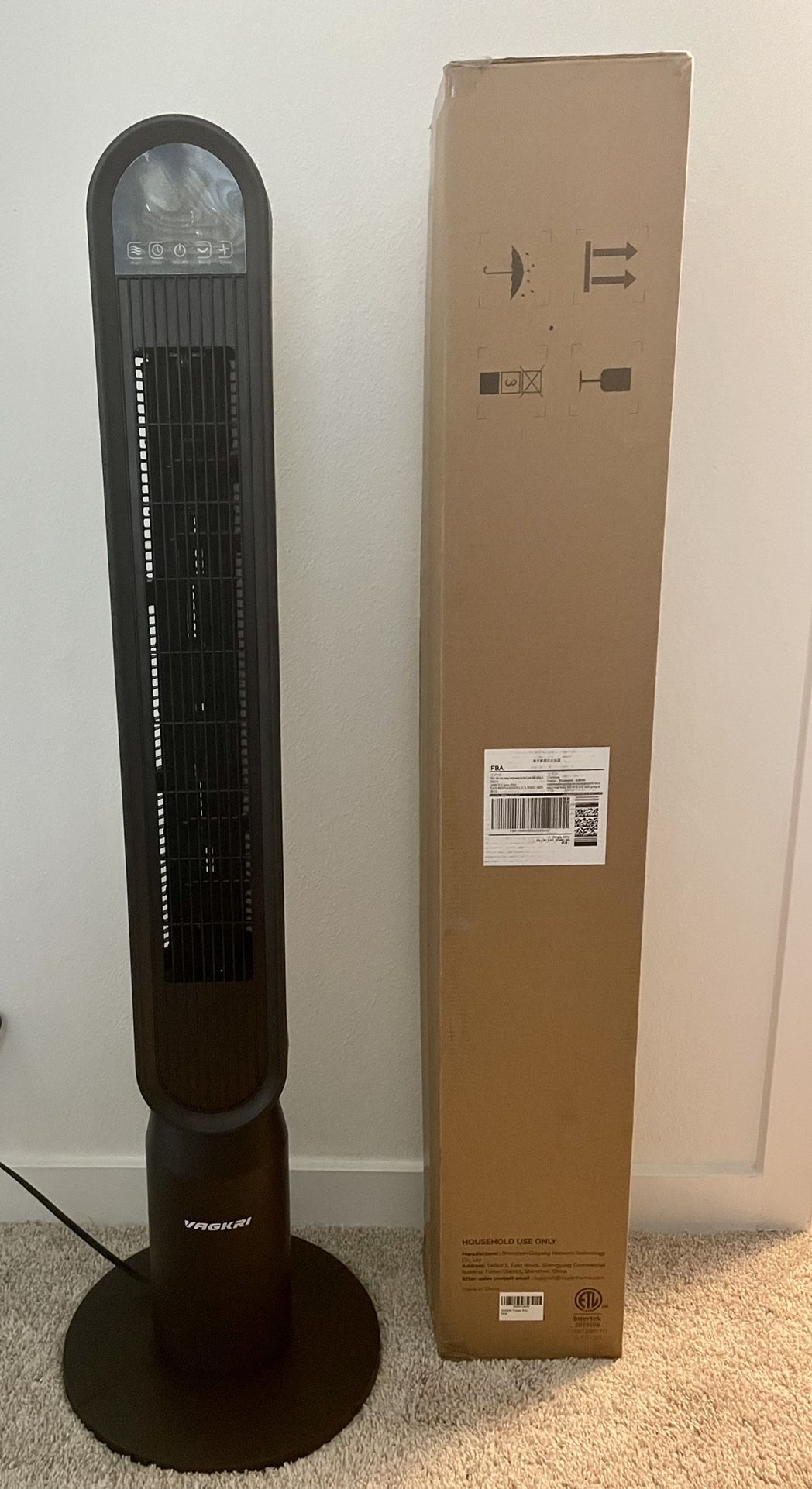 VAGKRI 42” Tower Fan