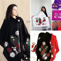 Gabanes, Rebozos, Vestidos, Virgen Niña y Dama 🇲🇽Trajes De Juan Diego🇲🇽Virgin Mary Dresses🇲🇽