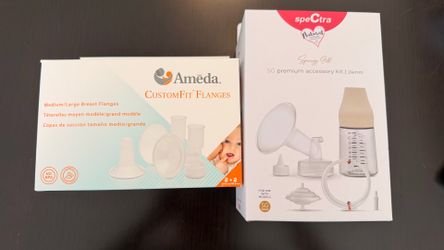 Emeda custom fit pump flanges & spectra synergy gold premium accessory kit 24m