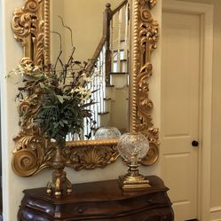 Extremely Large Wall Mirror Vintage 4’x6’