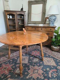 Vintage Watertown Slide Extension Dining Table – Solid Wood