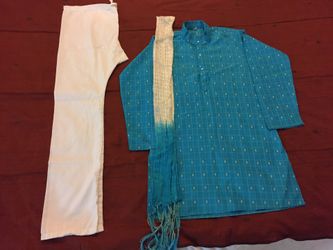 Boys silk kurta pajama set