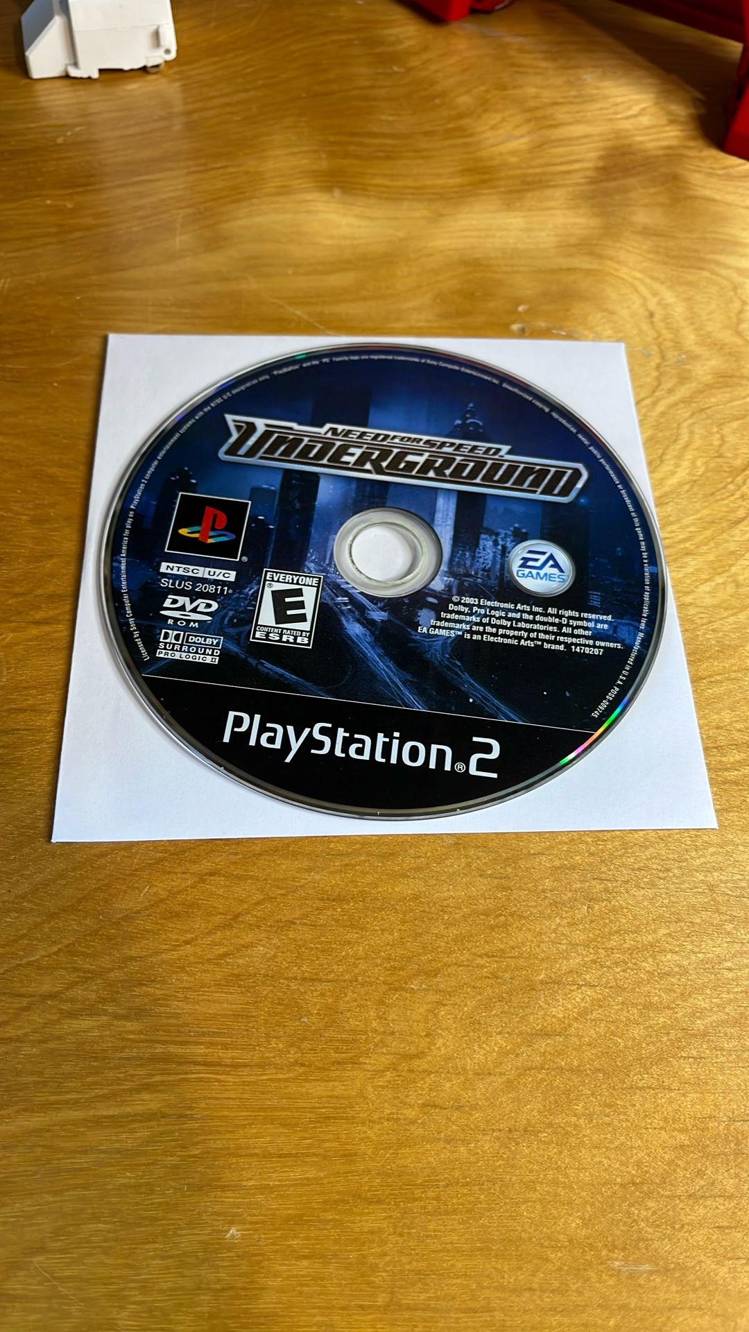PlayStation 2 / PS2 - Need For Speed Underground