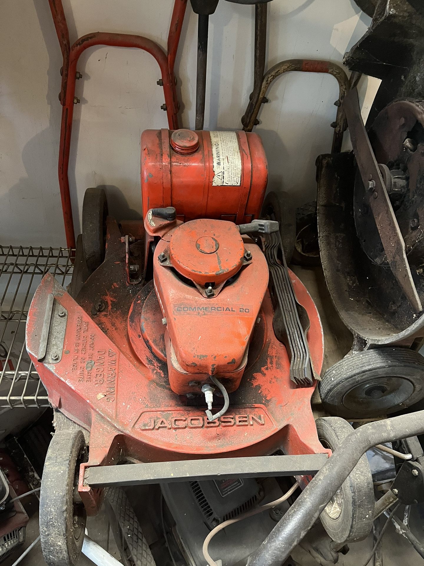 Vintage Jacobsen Commercial 20 Lawn Mowers