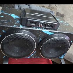 ROCKSFORD FOSGATE 10P2. Y AMP P500X1BD 