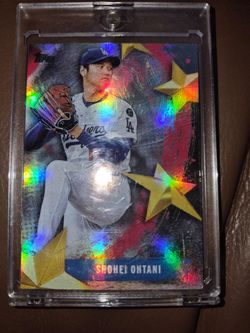 Shohei Ohtani Topps Holographic Baseball Card