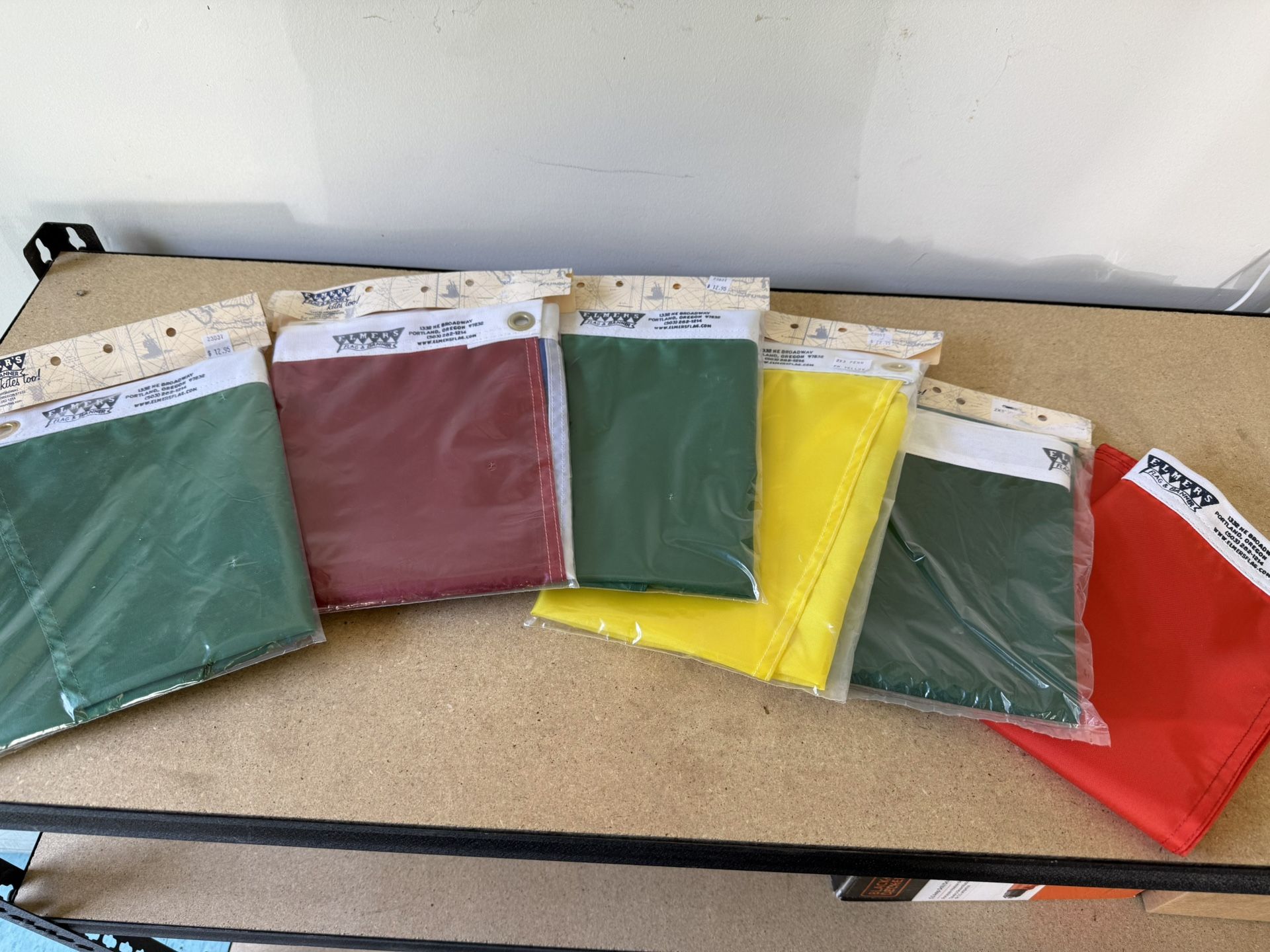Small Colored Flags