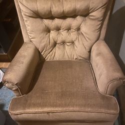 Swivel rocking chair