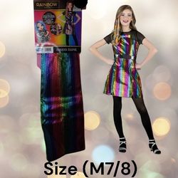 Rainbow High Costume Size Medium 7/8 $10