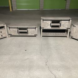 *Free Delivery* Living Room Coffee Entertainment Side Table Set