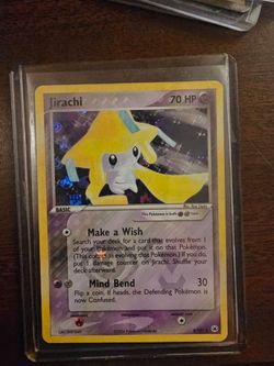 Jirachi EX Hidden Ledgends Holo 2004
